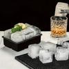 Molde de silicona para hockey sobre hielo, de gran venta transfronteriza, para bloques de hielo congelados redondos, para el hogar, de silicona de grado alimenticio, para hacer bolas de hielo.