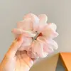 Elástico de Cabelo de Renda Extra Grande para Mulheres, Corda de Cabelo Estilo Coreano de Alta Qualidade, Acessório de Cabelo Estilo Preguiçoso, Ornamento de Cabelo