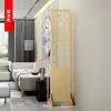 Biombo Vintage de Madera Maciza de Alta Gama para Sala de Estar, Plegable y Móvil, Estilo Chino Nuevo, Entrada Estilo Chino, Decoración de Oficina