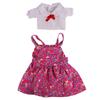 Muñeca American Girl de 18 pulgadas Ropa para Muñeca American Girl Vestido Estilo Floral Pastoral Accesorios