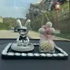 Adornos Interiores de Coche con Diamantes, Gypsophila, Adornos de Coche de Celebridad de Internet, Adornos Populares de Gama Alta, Decoración de Aromaterapia para Coche