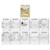 Compra directa transfronteriza póster para colorear libro para colorear con temática de dinosaurios libro de dibujo para niños exploración divertida iluminación garabateo y coloreado