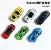 Fabricante Transfronterizo Aleación Coche de Tracción Hacia Atrás Modelo de Coche de Carreras Dibujos Animados para Niños Mini Juguete de Metal Coche Regalo