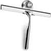 Limpiacristales de Acero Inoxidable Herramienta de Limpieza de Cristales Limpiador de Baño y WC con Gancho