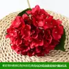 Flores Artificiales Rojo Borgoña Materiales de Flores Rosas Artificiales Flores Falsas Boda Salón de Bodas Decoración del Hogar Flores Artificiales al por Mayor