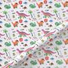 Papel de regalo transfronterizo nuevo para el Día del Niño, caja de regalo de cumpleaños con dibujos animados, papel de regalo con un lindo dinosaurio.