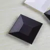Jabonera de hotel jabonera de vidrio esmerilado accesorios colgantes para baño de hotel plato estilo europeo plato de mesa de gota