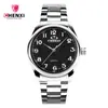 CHENXI/Dawn 010A Reloj Casual para Pareja Correa de Acero Reloj para Hombre y Mujer