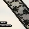 Bufanda Larga Delgada de Encaje Estilo Coreano Vintage para Mujer Diadema de Alta Gama Cinta Larga Bufanda Decorativa de Flores Pequeñas Bufanda Pequeña