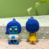 Direto da fábrica desenhos animados criativos equipe secreta de serviço boneca de borracha macia PVC chaveiro boneca acessórios pequenos enfeites atacado