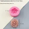 Conjunto de Ferramentas para Assar Chocolate Atacado Molde Flor Rosa Molde de Silicone Grau Alimentício Flor 3D