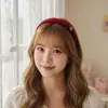 Moda Coreana Otoño e Invierno Diadema de Esponja Colorida para Mujer con Efecto Favorecedor, Diseño de Corona Alta, Diadema Elegante, Accesorio para el Cabello Versátil y Sencillo