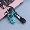 Chaveiro Pingente Desenho Animado Urso Trovão Pingente de Mochila Escolar Boneco de Carro Popular Chaveiro Fofo Desenho Animado Criativo