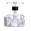 Experiencia VR Sala equipo sitio de construcción educación de seguridad Plataforma para caminar VR ciencia del fuego máquina de juego somatosensorial grande
