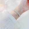 Pulsera Floral de Plata Pura 999 Plata Esterlina Pulsera Sólida de Semilla de Loto de Plata Nuevo Regalo de San Valentín Chino para Novia y Mejor Amiga