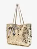 Popular Bolso de Flecos y Lentejuelas para Mujer Bolso Tote de Gran Capacidad Bolso de Hombro Versátil Nuevo Transfronterizo 2026 Dropshipping