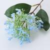 Flor de simulação plástico jasmim de inverno flor silvestre pequena decoração de casa layout de cena gipsofila pequena floral ramo único