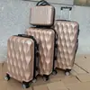 Maleta de Viaje con Ruedas Universales Abs de Fabricante Juego de Cuatro Piezas de 12/20/24/ 28 Pulgadas Maleta de Cabina Personalizada para Exportación