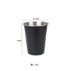 Taza de Cerveza Bebida Café de Acero Inoxidable 304 Estilo Coreano Gran Capacidad Taza de Agua para Bebidas Frías Viento Industrial ins Tapa Venta al por Mayor