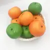 Suministro de Fabricantes Fruta Artificial Naranja Artificial Espuma Artificial Naranja Falsa Modelo de Fruta Falsa Gabinete Decoración del Hogar