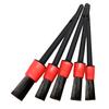 Juego de 5 Cepillos para Detallado de Autos, Herramientas para Autos, Cepillo para Rin de Rueda, Cepillo para Limpieza Interior, Cepillo para Rejillas de Aire Acondicionado