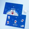 Joytop Yuemu Doraemon-Bolsa de Cierre A4 para Papelería Bolsa para Archivos Bolsa de Información de Dibujos Animados Lindos