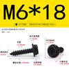 Parafusos Autoatarraxantes Sextavados Externos com Flange Dentada Zinco Preto Aço Inoxidável 304 M3~M8 Parafusos Autoatarraxantes Padrão Guangdong Gbwa