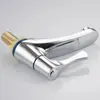 Grifo para Lavabo de un Agujero, Agua Fría Únicamente, Grifo para Lavabo Pedestal de Cocina, Lavabo de Cerámica de Cobre