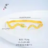 Pulsera Abierta Plisada con Forma de Serpiente Puzuo Gold Shop Nueva Pulsera China de Alta Gama Joyería de Moda para Viajeros