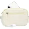 Cartera de Muñeca Nueva para Mujer de Amazon, Cartera Acolchada de Nailon con 3 Bolsillos con Cremallera, Cabe Porta Tarjeta de Viaje