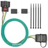 Arnés de Cableado para Remolque de 4 Pines Personalizado 56375 118285 para Chevrolet Equinox/GMC Terrain 18-23
