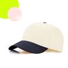 Gorra Visera Protección Solar Personalizada Cuatro Estaciones Versión Coreana Bloqueo de Color Dopamina Gorra de Béisbol de Cinco Paneles Transfronteriza Otto Estilo Popular