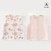 Chaleco para Niños Nuevo Modelo Primavera y Otoño, Chaleco 100% Algodón Clase A, Chaleco Reversible para Niños y Niñas, Camiseta Base tipo Cárdigan para Bebé