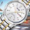 Reloj de Hombre Moda Impermeable Calendario Incrustado de Diamantes Polígono Caliente Transfronterizo Reloj Automático de Cuarzo Reloj Electrónico