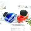 Botellas de Tinta de Vidrio Transparente de 30 ml en Stock al por Mayor, Botellas Recargables Listas para Enviar, Botellas para Plumas Fuente y Plumas de Punta Fina para Estudiantes al por Mayor