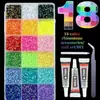 Venta al por mayor transfronteriza de diamantes de resina de colores para caramelos de 3 mm/4 mm/5 mm, juego de colores mixtos, diamantes de resina para decoración de uñas