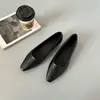 Sapatos rasos femininos estilo coreano com bico quadrado, novo modelo 2026, salto grosso, confortáveis para o dia a dia, versáteis e elegantes, adequados para entrevistas e trabalho