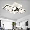 Lámpara Geométrica para Sala de Estar Lámpara Atmosférica Moderna y Sencilla Paquete Completo para Toda la Casa Combinación Lámpara de Techo LED Lujo Accesible Lámpara Principal para Sala de Estar