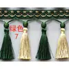 Franjas de Renda para Cortina, Acessórios de Casamento, Miçangas, Pingentes, Bolas Penduradas, Franjas para Cabeçalho de Cortina, DIY Feito à Mão