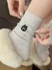 Calcetines cálidos para mujer, calcetines de media pantorrilla para otoño e invierno, calcetines largos para damas, color liso, sin costuras, lindos de dibujos animados, calcetines holgados, calcetines largos