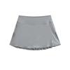 Falda Deportiva de Seda de Hielo Secado Rápido Falda Protectora Solar Nueva Cintura Alta Adelgazante Falda de Yoga Línea A Anti-luz Mujer