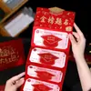 Dê Envelopes Vermelhos para Jovens no Ano do Cavalo, Bolsas Dobráveis de Envelope Vermelho Inspiradoras para Passar em Provas, Bolsas Carteira de Dinheiro da Sorte para o Festival da Primavera de 2026, Pacotes Vermelhos