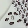 Wuzhou K9 Super Brilhante 6X10 Strass em Forma de Ovo de Pombo 1:1 Réplica de Acessórios para Nail Art Huazi Pontiagudos de Fundo Decorativo DIY