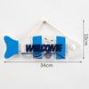 Grande Venda Estilo Mediterrâneo Gancho Pequeno de Peixe Decoração de Parede Hall de Entrada Quarto Infantil Porta-Chaves Gancho de Casaco Parede de Casa