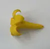 Accesorios de cuentas de flor de trompeta de arcilla suave de colores hechos a mano, flor de campana, flor de plumeria, componentes de joyería hechos a mano mini DIY simulados
