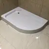 Base de Plato para Cabina de Ducha con Forma de Arco Simple Contenedor de Baño y WC Barrera de Agua para RV Plato