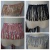 Ancho 17cm 4 Colores Lentejuelas de Alta Calidad Cuentas Borla Larga Estilo Étnico Ropa Ropa de Performance Accesorios para el Hogar