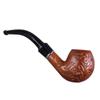 Changfeng Bianhua Tubo de Entrada Panela de Ferro Vermelho Tubo de Baquelite Filtro de Cachimbo Antigo Porta Óleo para Cigarro Removível