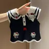 Conjunto de Ropa de Verano 2026 para Niñas: Conjunto de Dos Piezas sin Mangas para Bebés Niñas: Camisa Polo y Falda Corta, Traje de Verano para Niñas