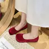 Zapatos planos de talla grande 35-43 para mujer, mocasines 2026 primavera y otoño, nuevos, versátiles, de moda, slip-on, zapatos de suela fina